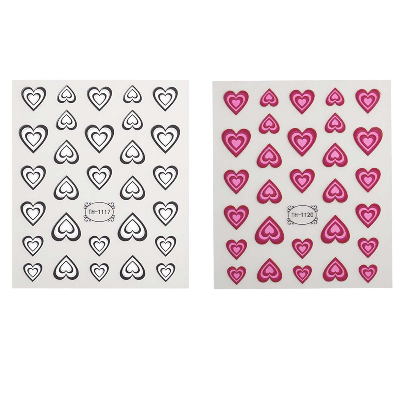 Valentines Day 3D Heart Nail A - Nail Art Valentines Day 评论和价格