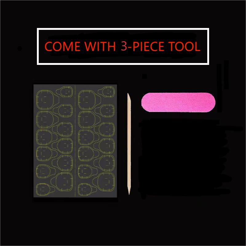 10 PCS Luxury Handmade Press o - Nail Art Press On 评论和价格