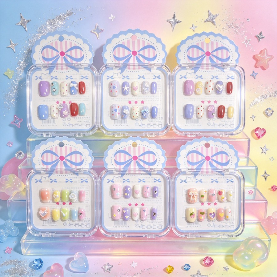 Ocean Dopamine Press-On Nails, - Nail Art Ombre 评论和价格