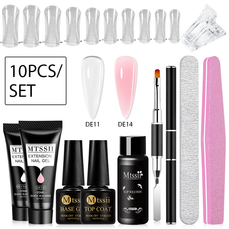 Mtssii 17PCS/Set 20ml Nail Ext - Nail Art Ombre 评论和价格