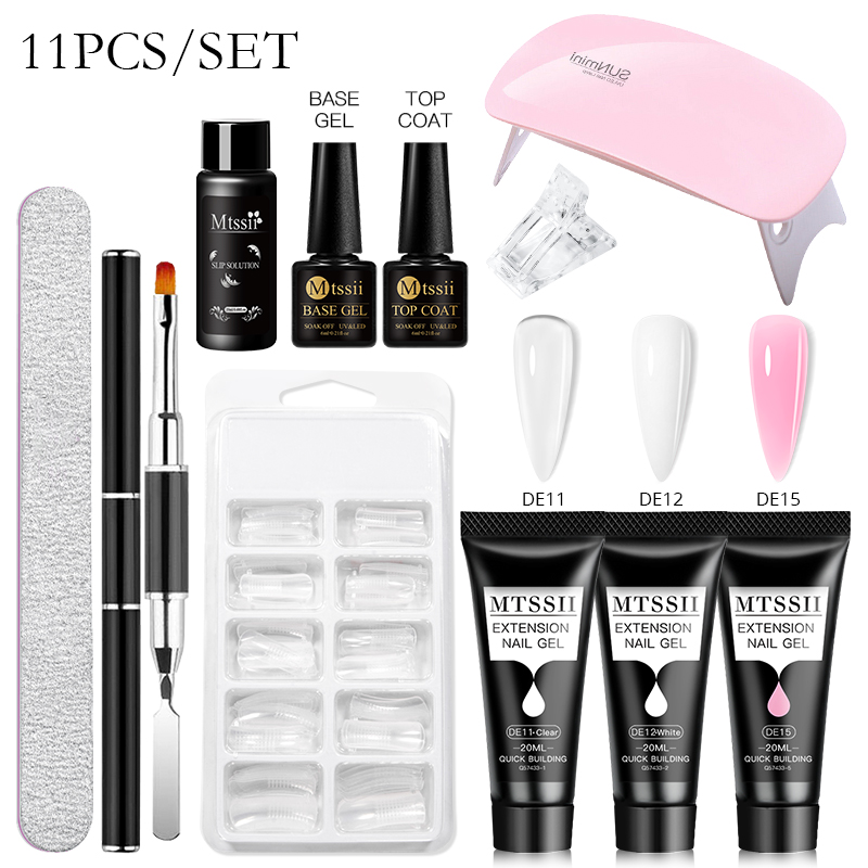 Mtssii 17PCS/Set 20ml Nail Ext - Nail Art Ombre 评论和价格