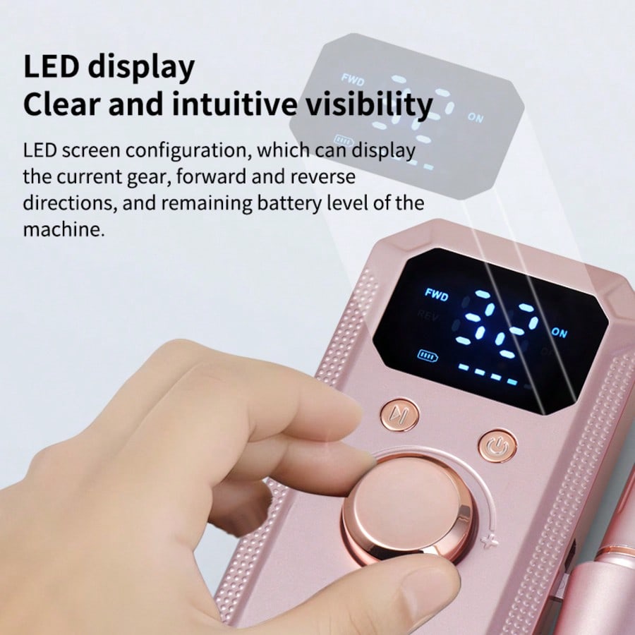20,000RPM Rechargeable Electri - Nail Drill Machine 评论和价格